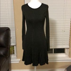 Express Fit and Flare Sweater Dress